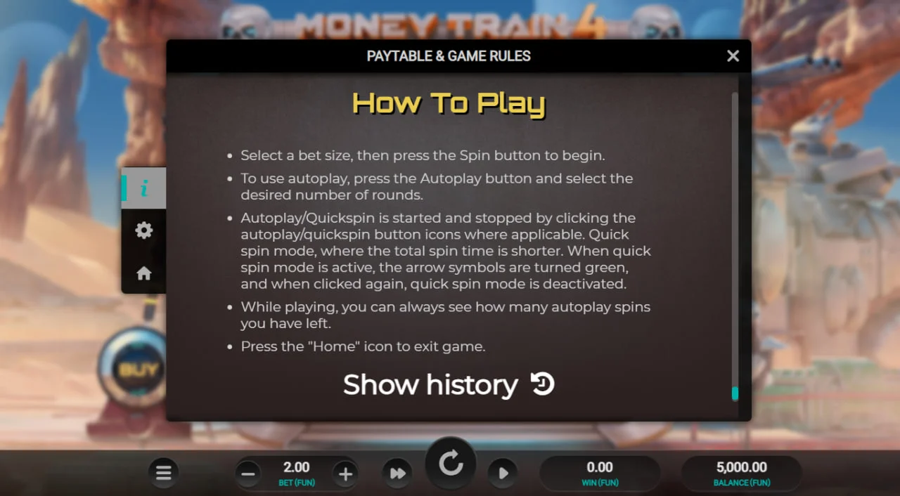 How to Play Money Train 4